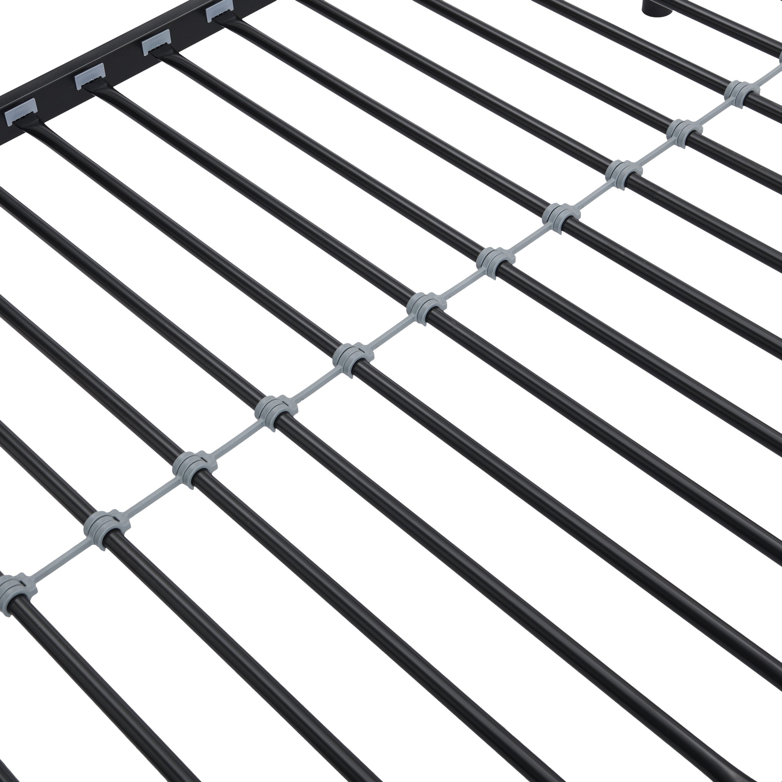 METAL BUNK BED BLACK - Image 6