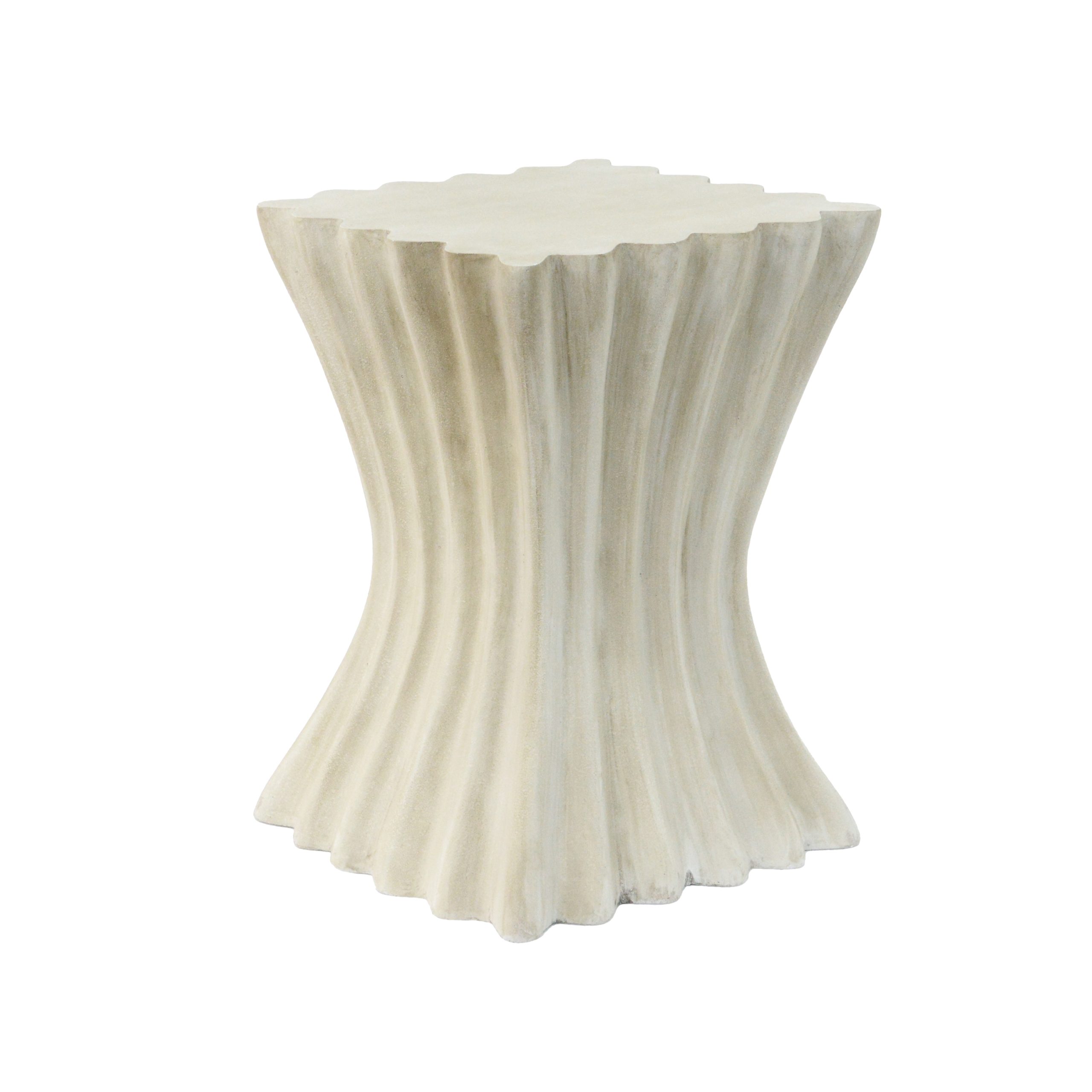MGO Archaistic Wavy Side Table - Image 5