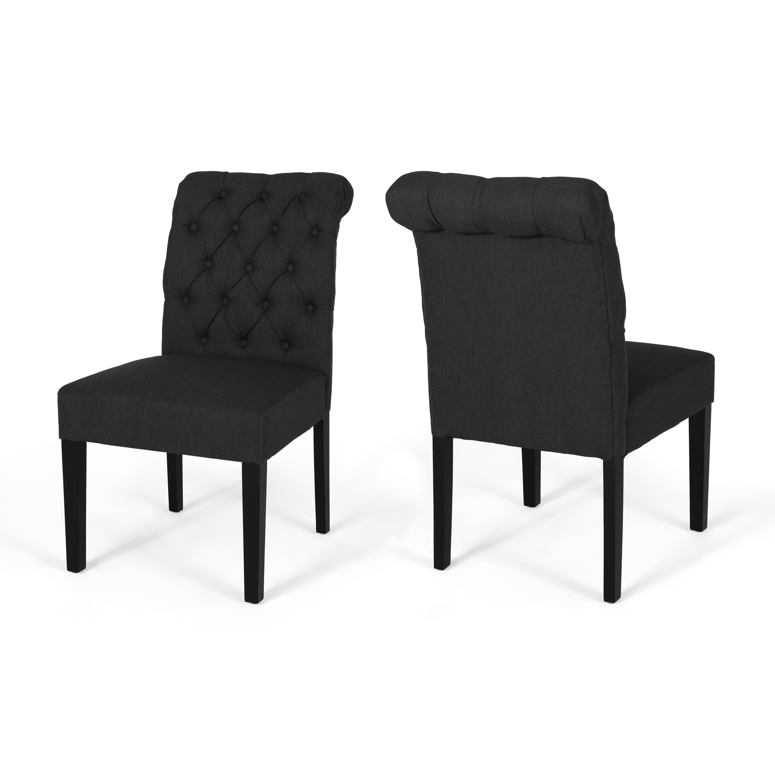 BROXTON TUFT DINING ROLLTOP KD MP2 (set of 2) - Image 2