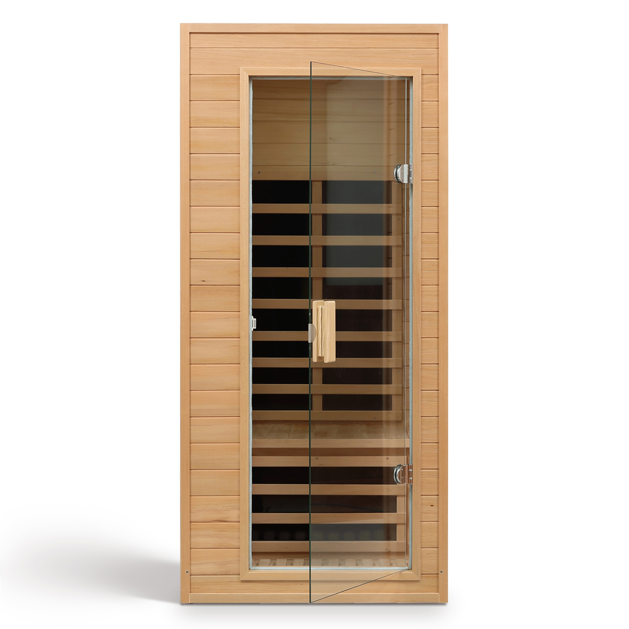 Hemlock One-person far infrared roof embedded indoor sauna room - Image 3