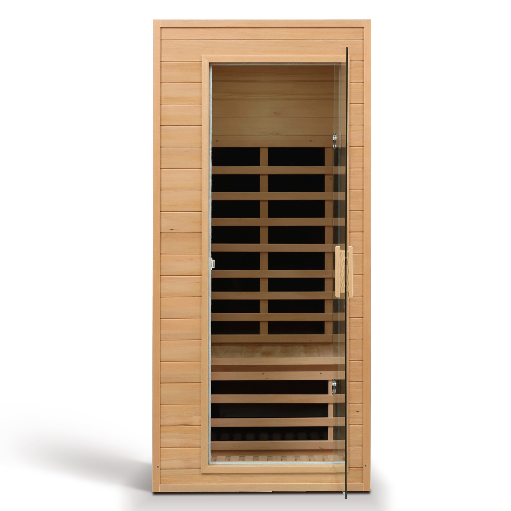 Hemlock One-person far infrared roof embedded indoor sauna room - Image 4