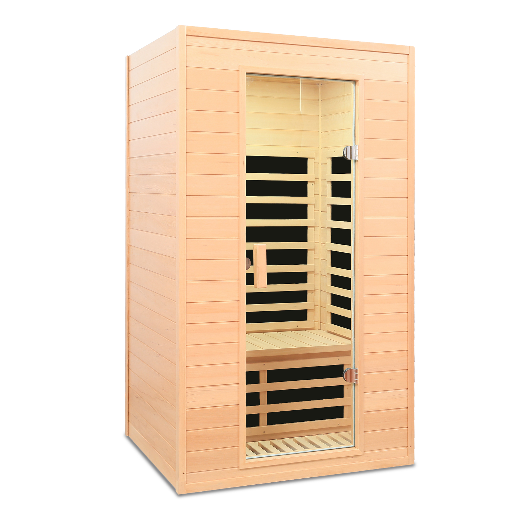 Hemlock Two-person far infrared roof embedded indoor sauna room - Image 2