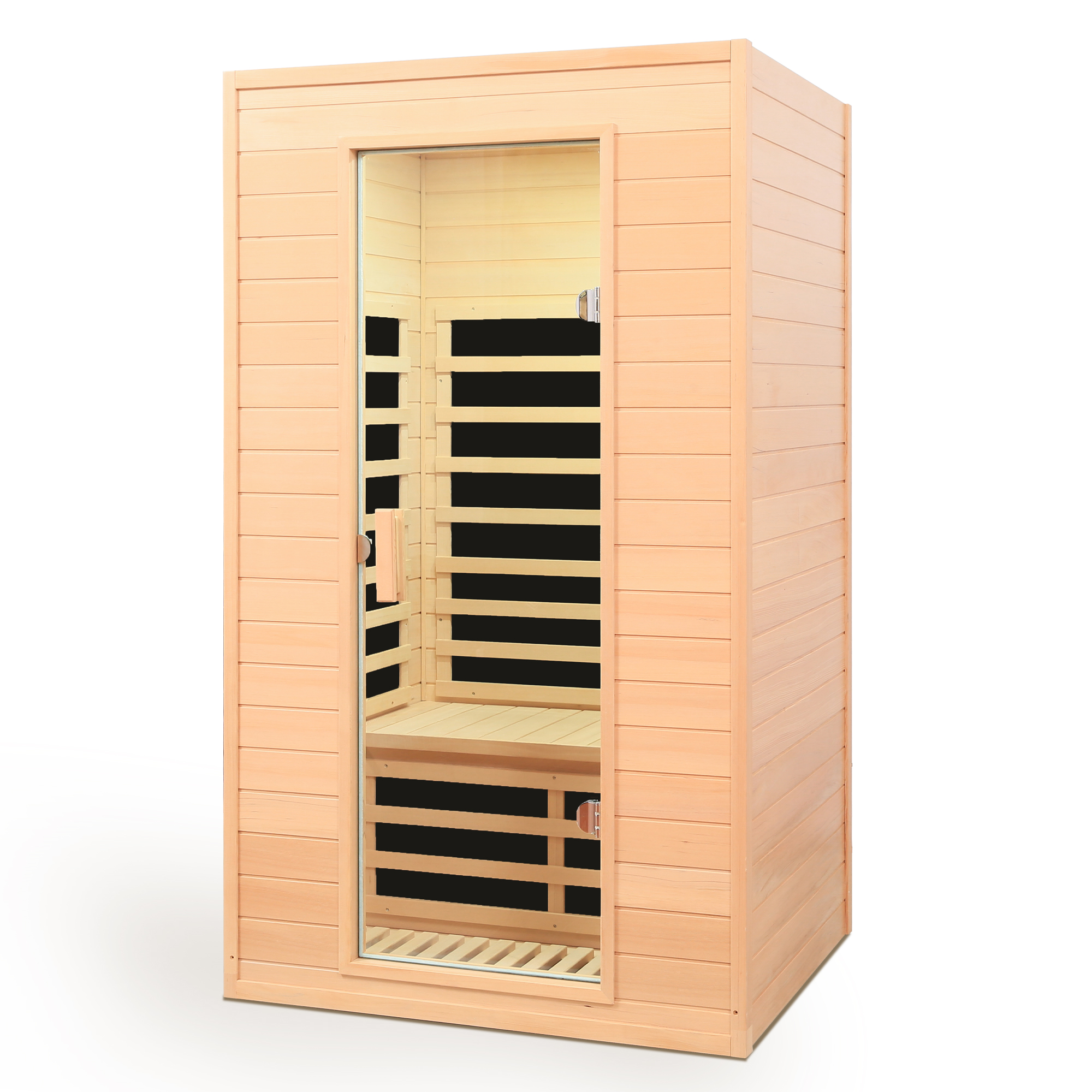 Hemlock Two-person far infrared roof embedded indoor sauna room - Image 5