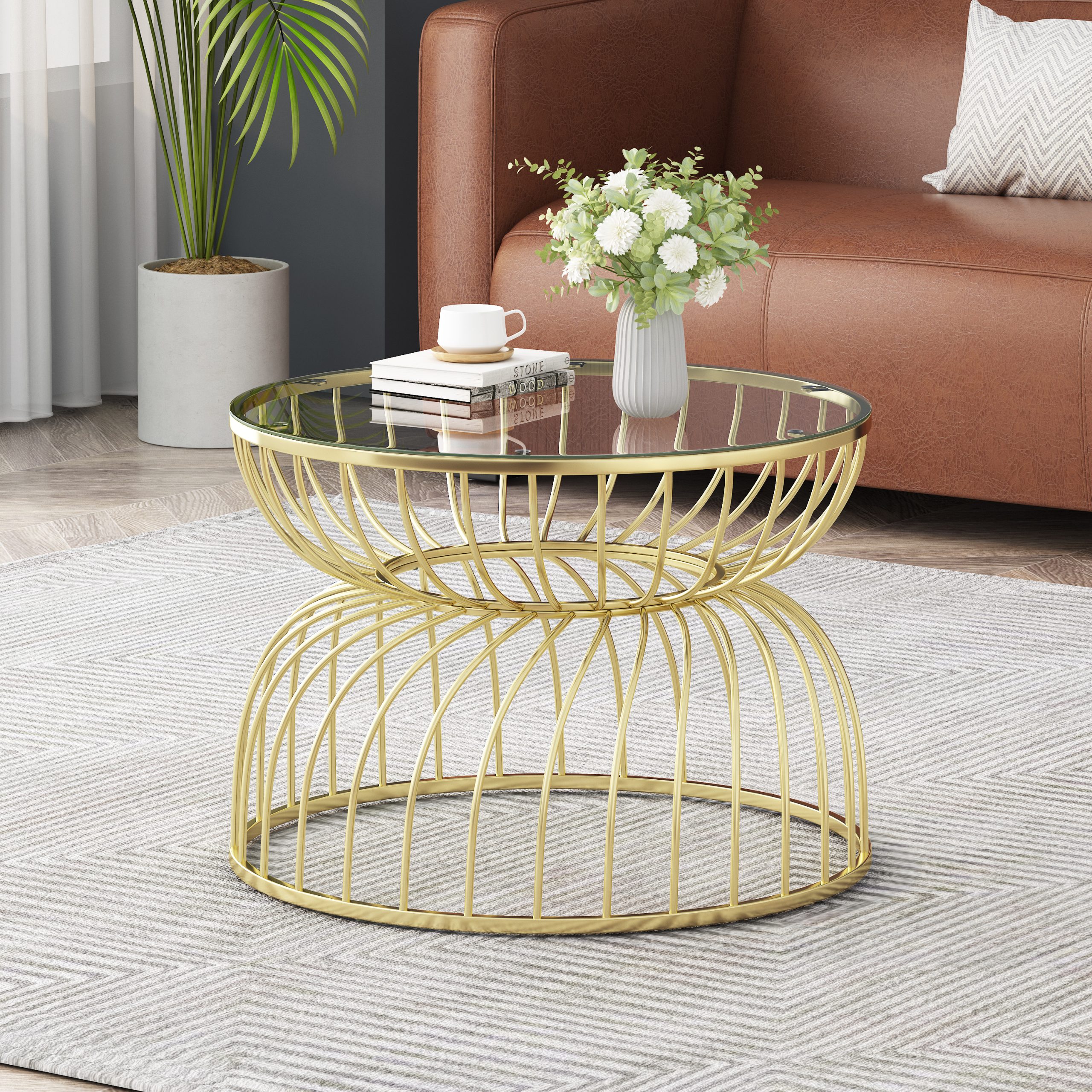 Golden Coffee Table - Image 2