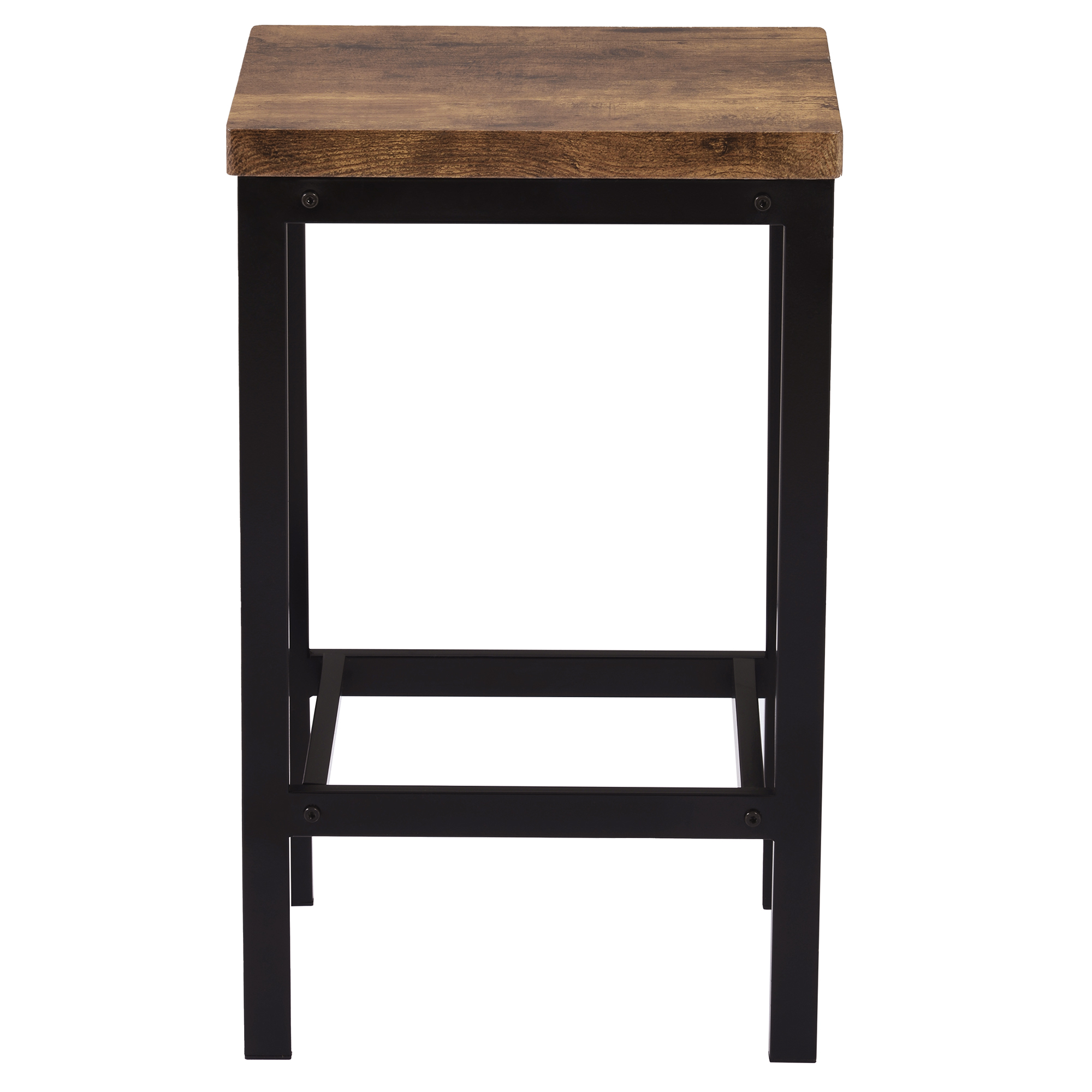 TOPMAX Counter Height Extra Long Dining Table Set with 3 Stools Pub Kitchen Set Side Table with Footrest,Brown - Image 4