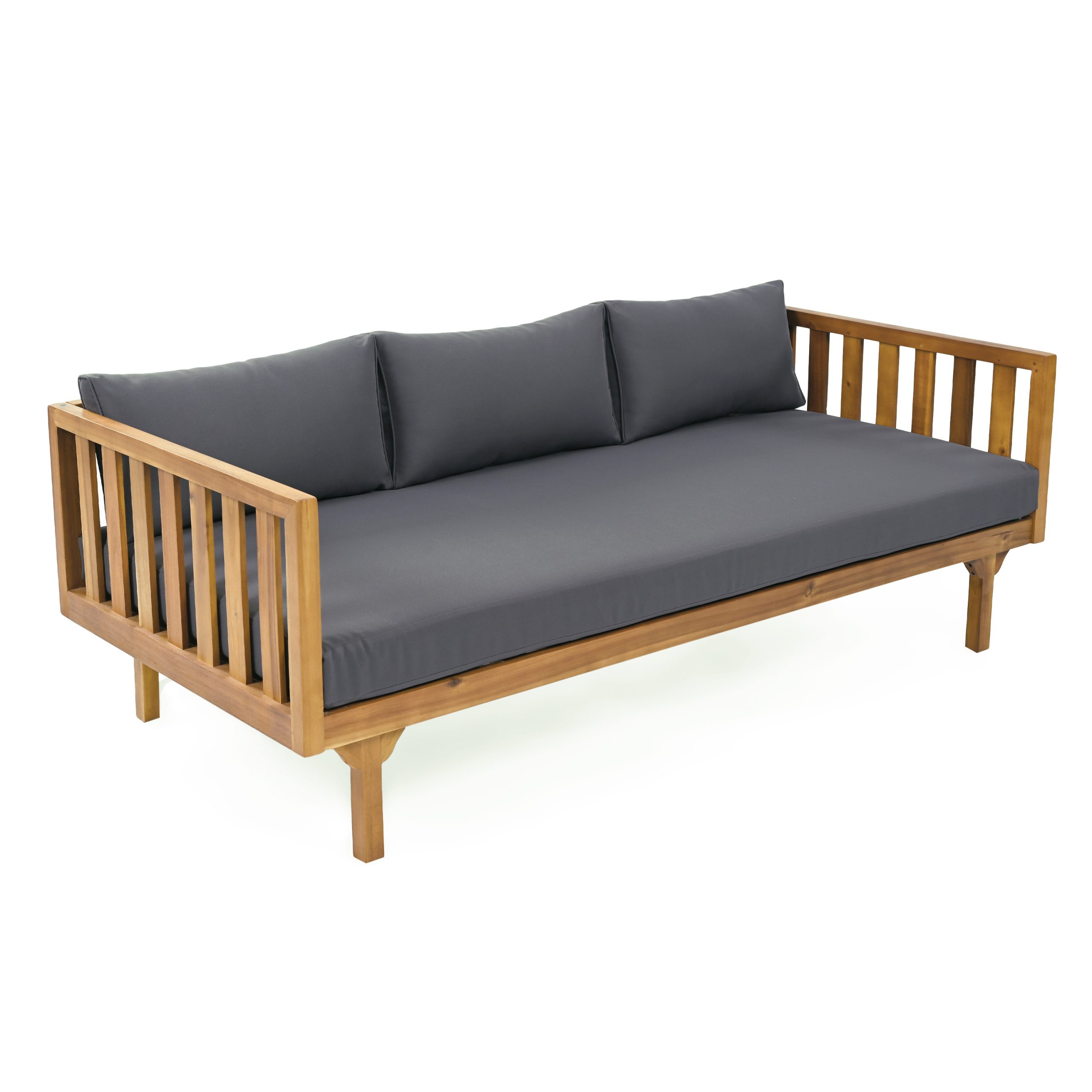 CLAREMONT 3 SEATER DAYBED (DARK GRAY) - Image 5