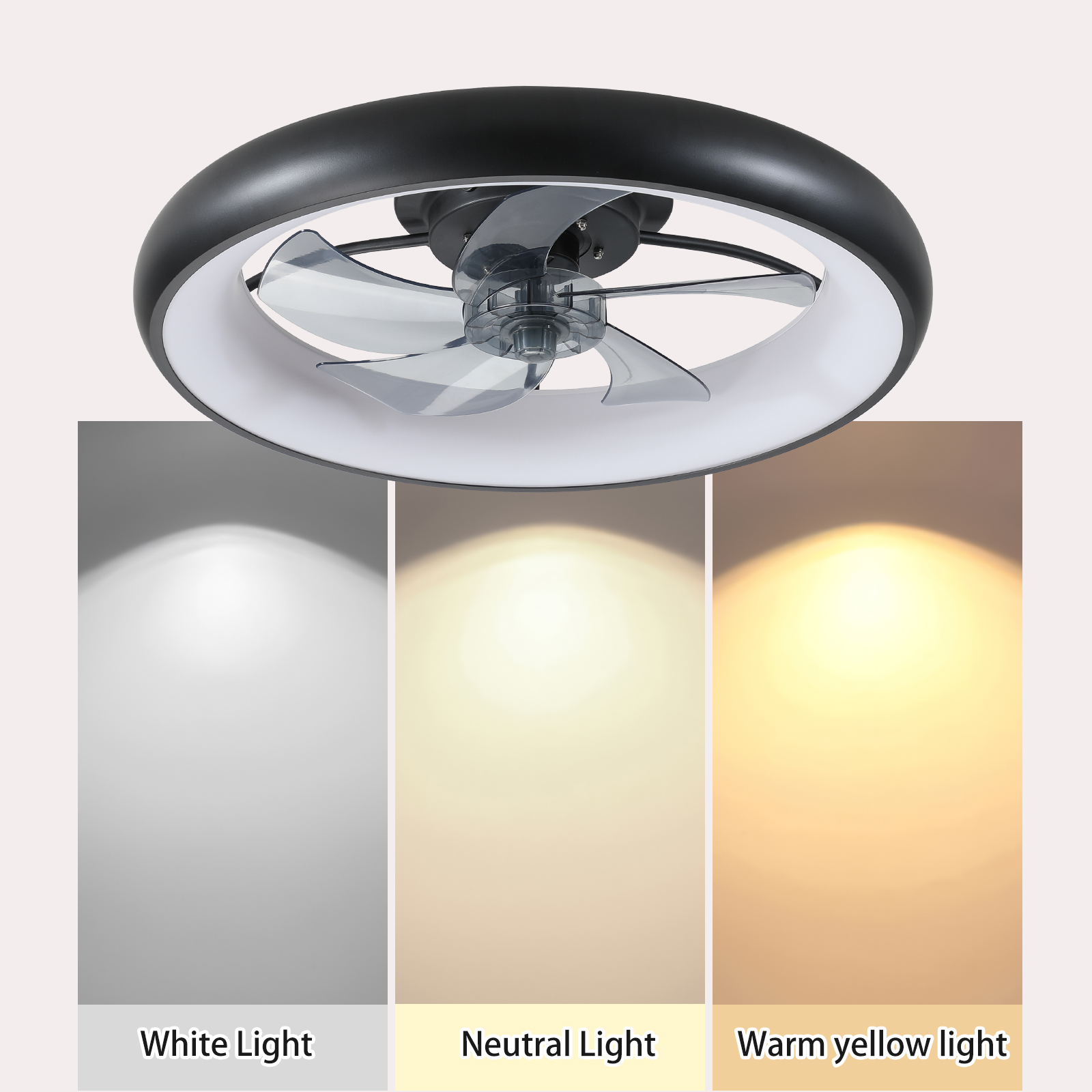 Ceiling Fan with Lights Dimmable LED - Image 4