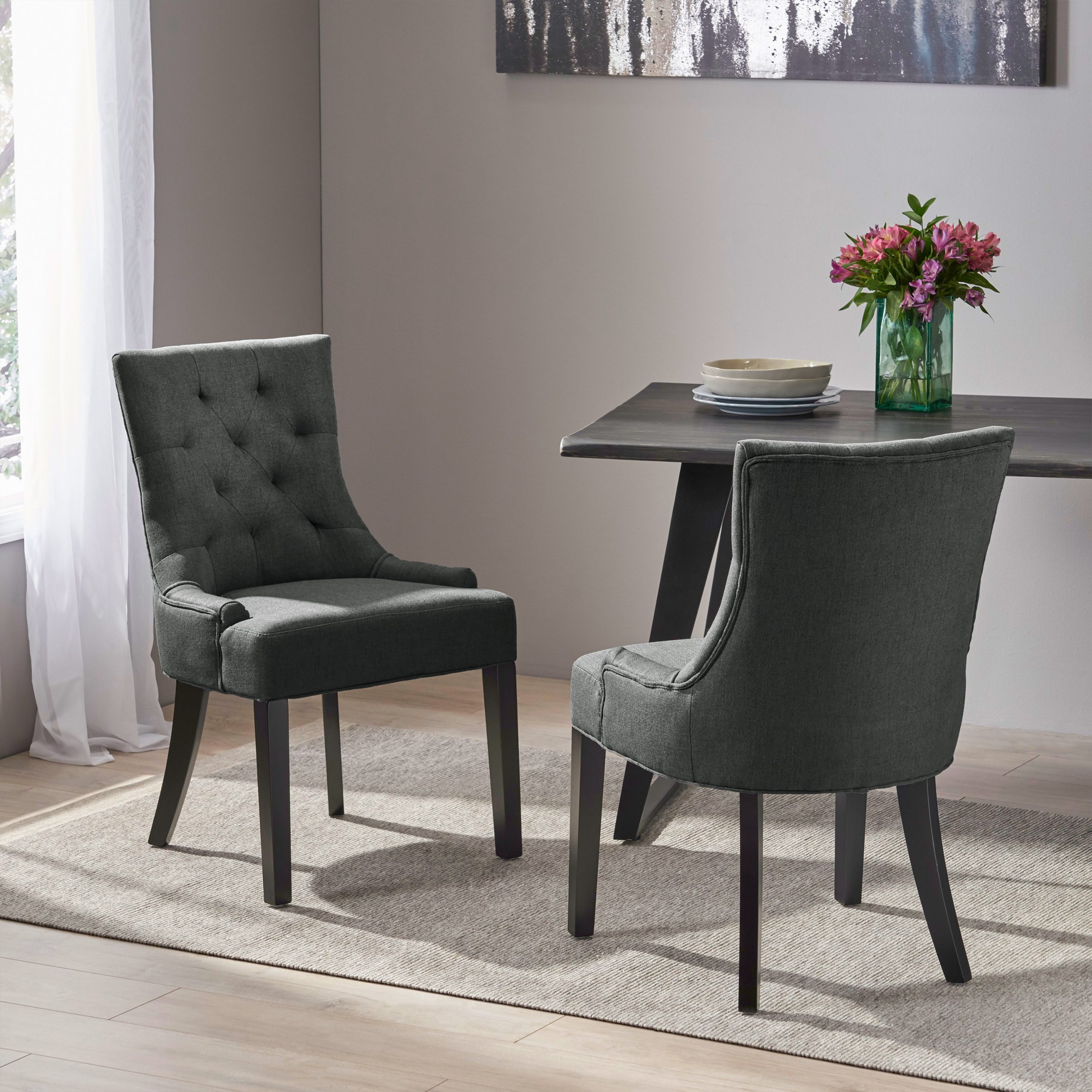 CHENEY DINING CHAIR - KD MP2(set of 2) - Image 2