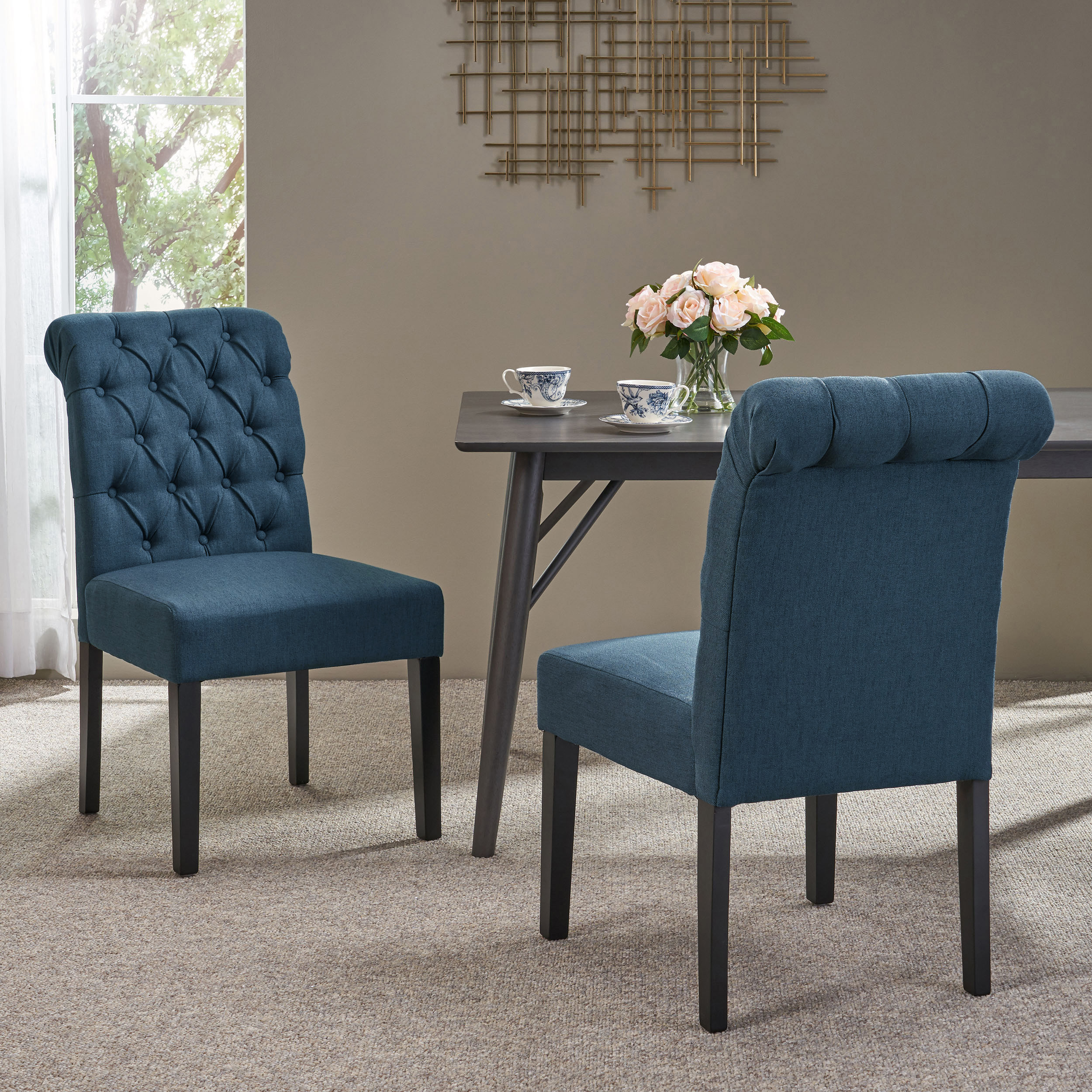 BROXTON TUFT DINING ROLLTOP KD MP2 (set of 2) - Image 3