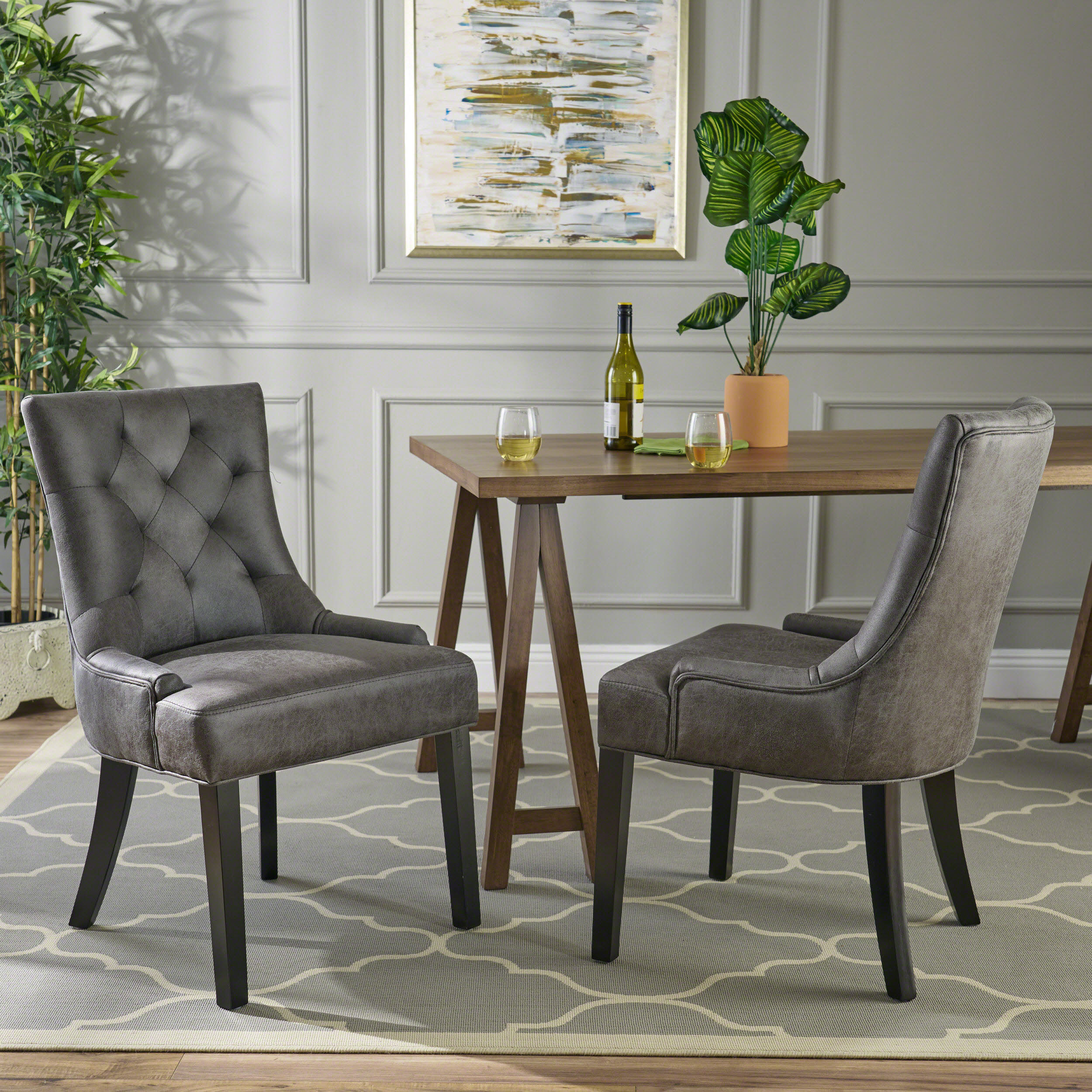 CHENEY DINING CHAIR - KD MP2 (set of 2) - Image 4