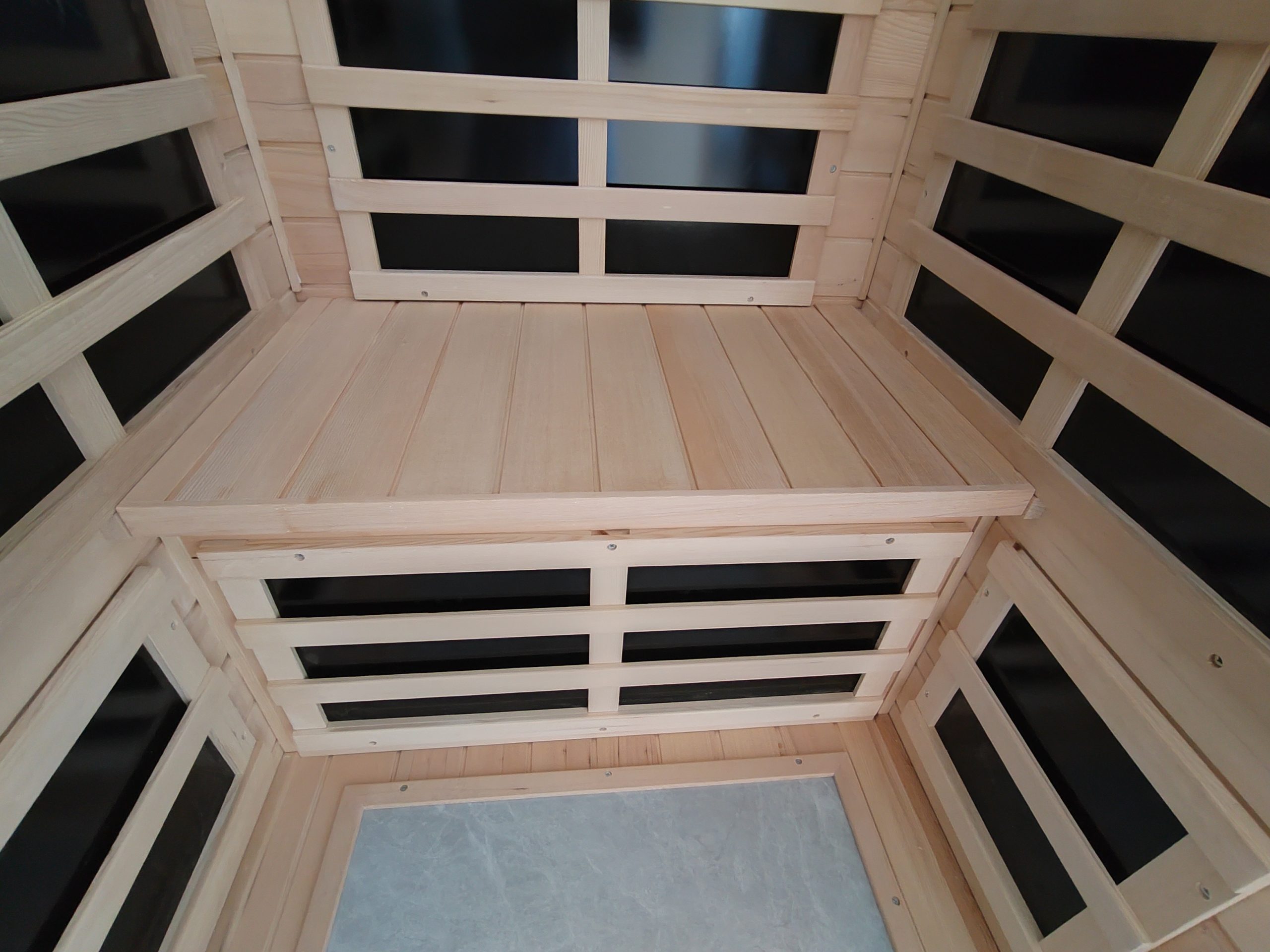 One people Hemlock Far-infrared Indoor sauna room (Left & Right) - Image 6