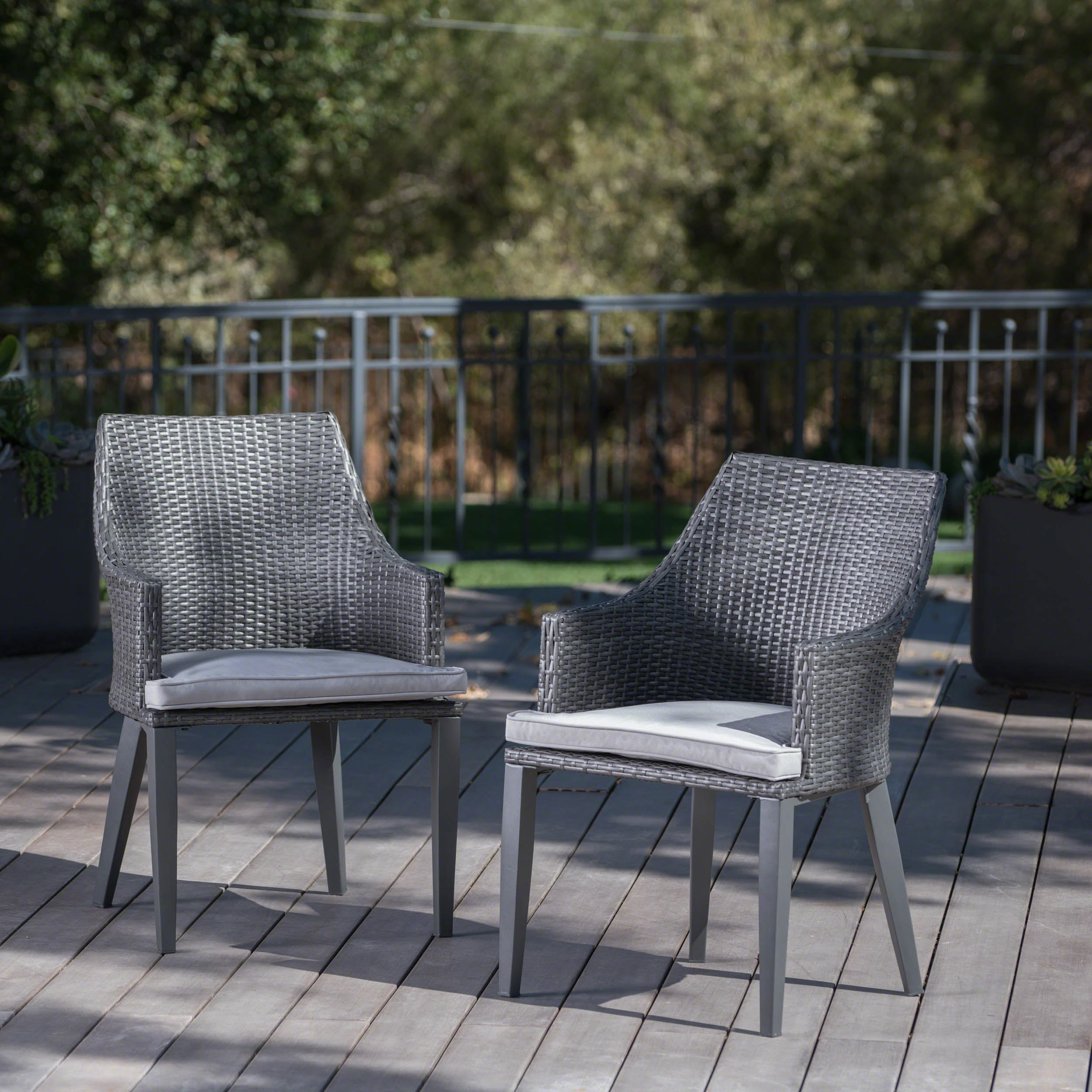 HILLHURST CHAIR - GREY MP2（set of 2） - Image 3