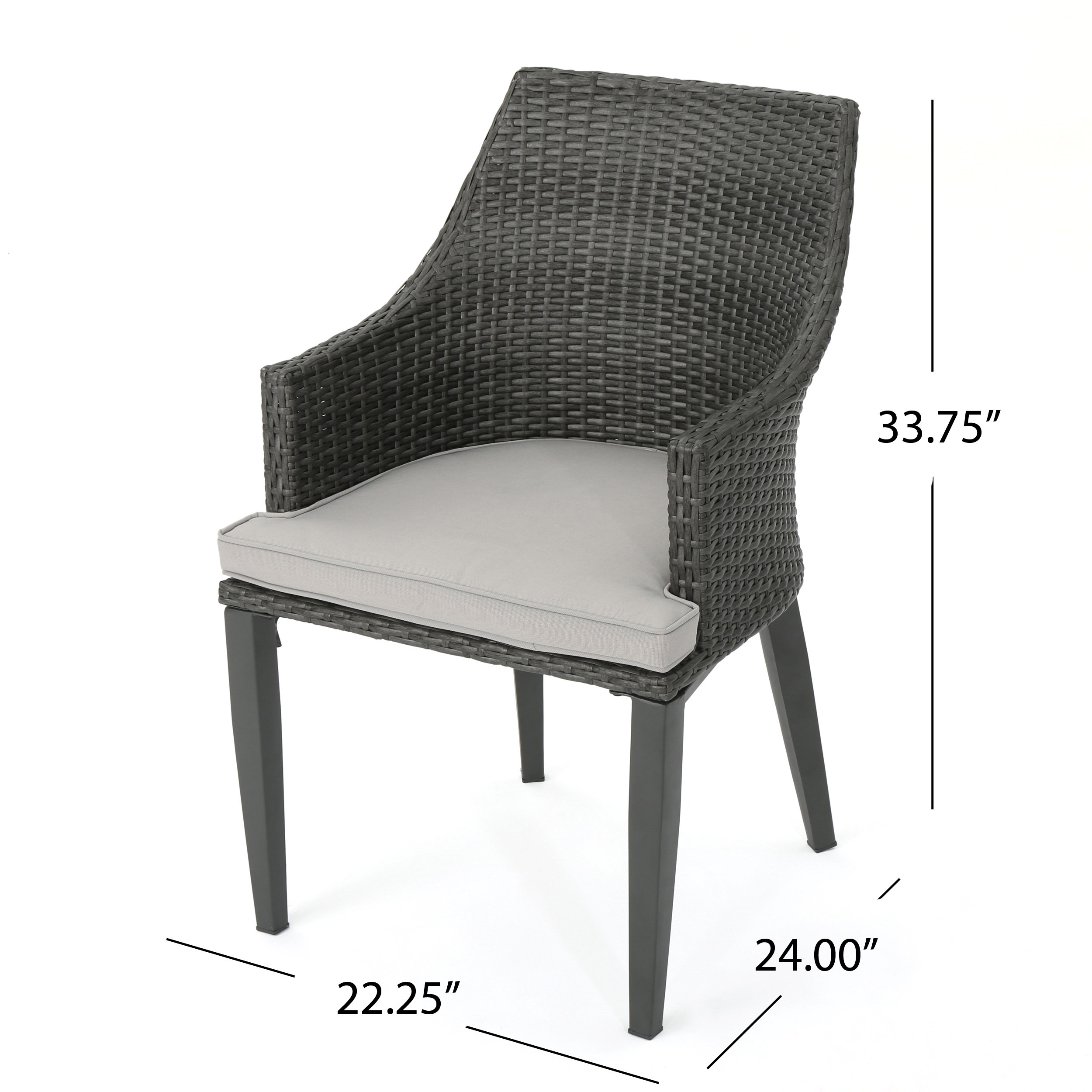 HILLHURST CHAIR - GREY MP2（set of 2） - Image 6