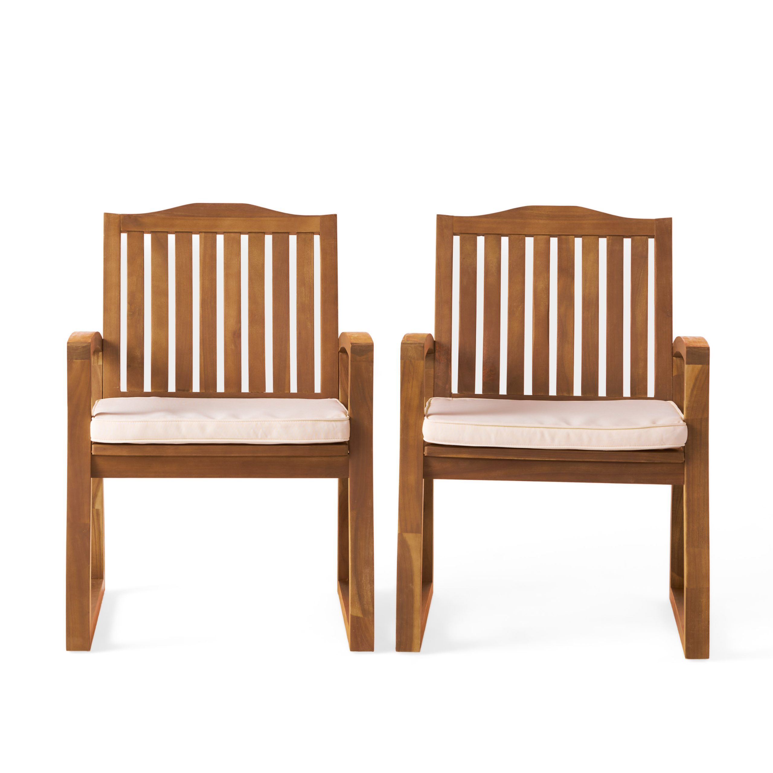 DELLA WOOD KD ARMCHAIR - Image 3