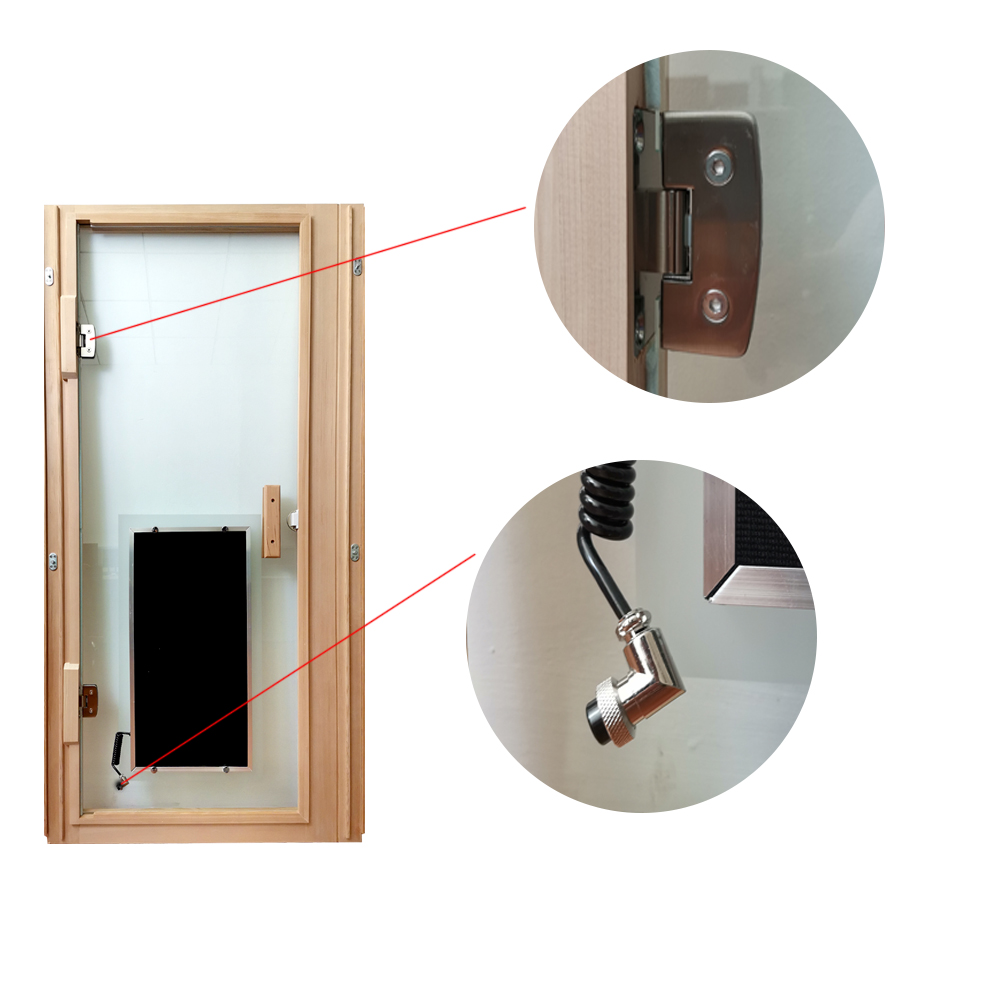 One-person sauna room front wall (W632S00002) - Image 2