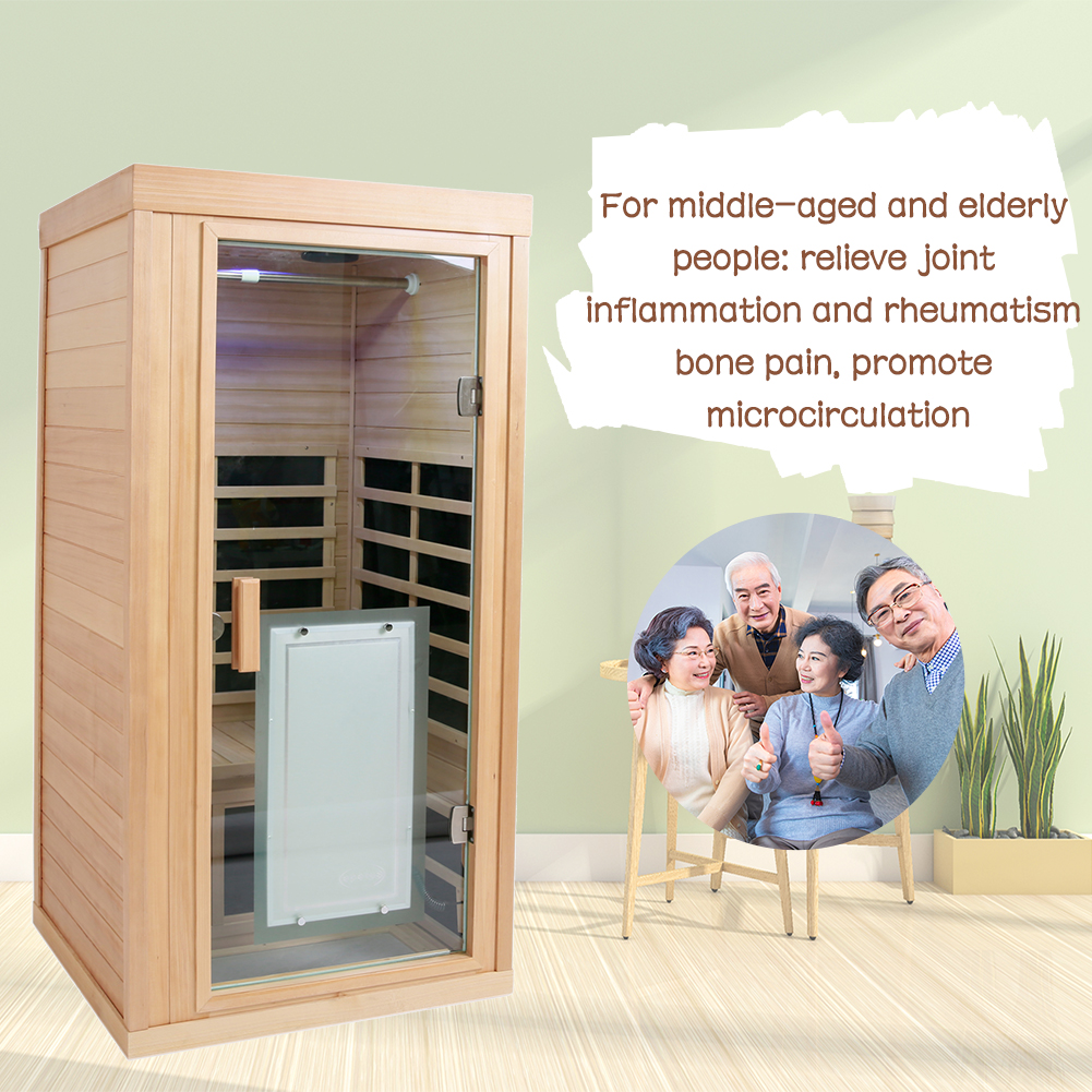 One-person sauna room front wall (W632S00002) - Image 4