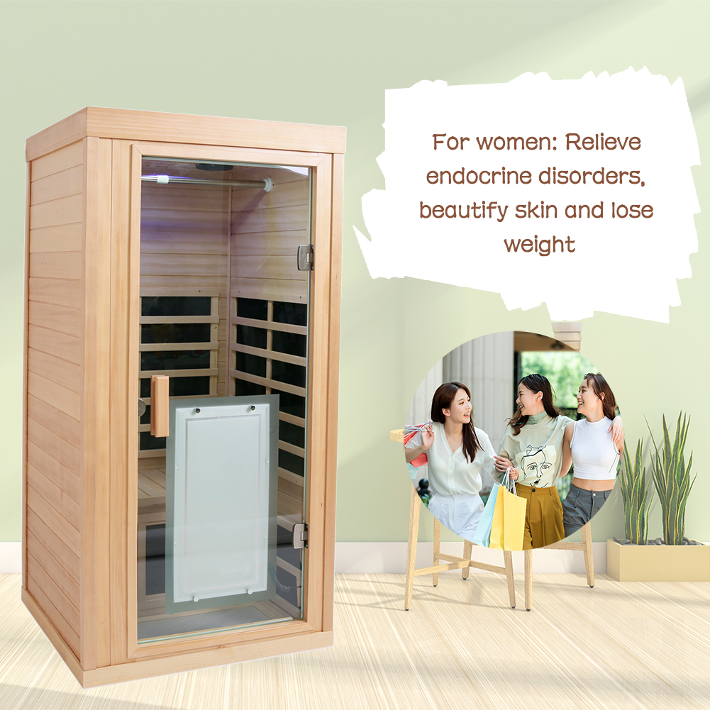 One-person sauna room front wall (W632S00002) - Image 6