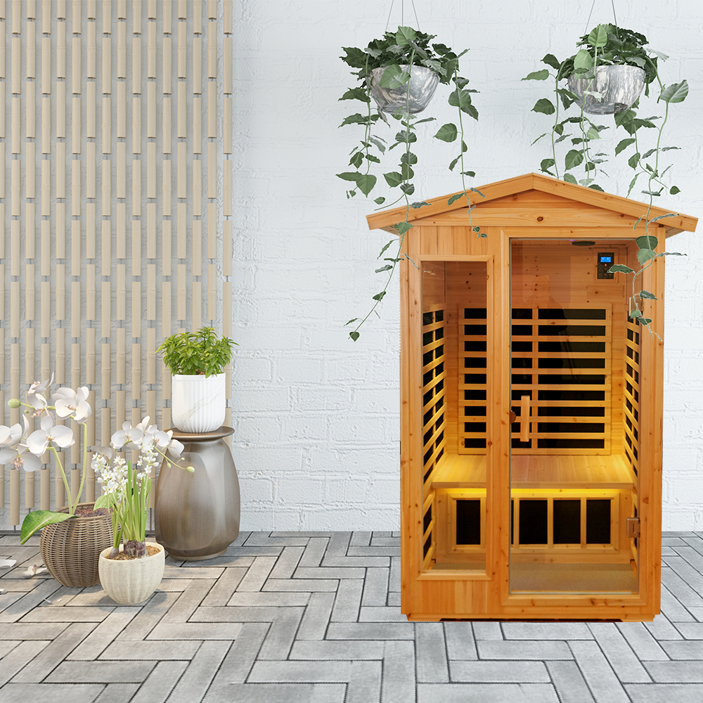 Outdoor W632S00010 Sauna room's Front wall - Image 2