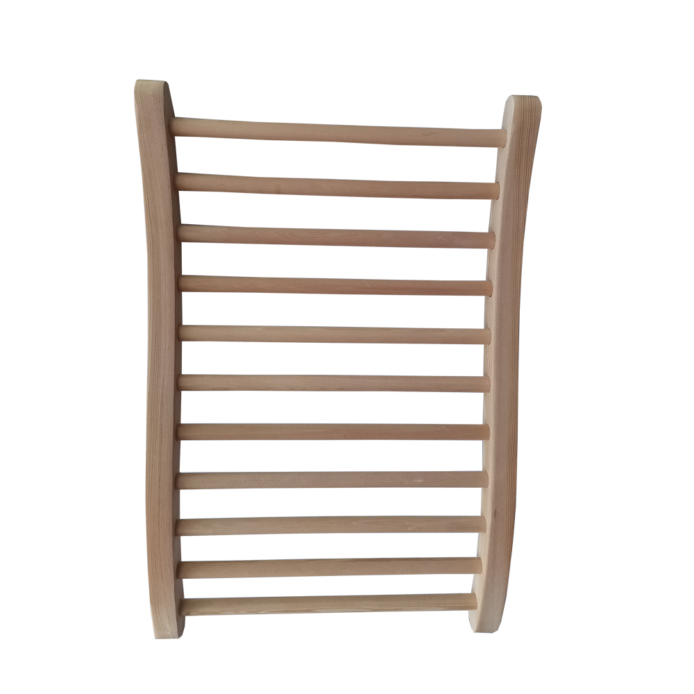 Hemlock round stick Sauna backrest - Image 4