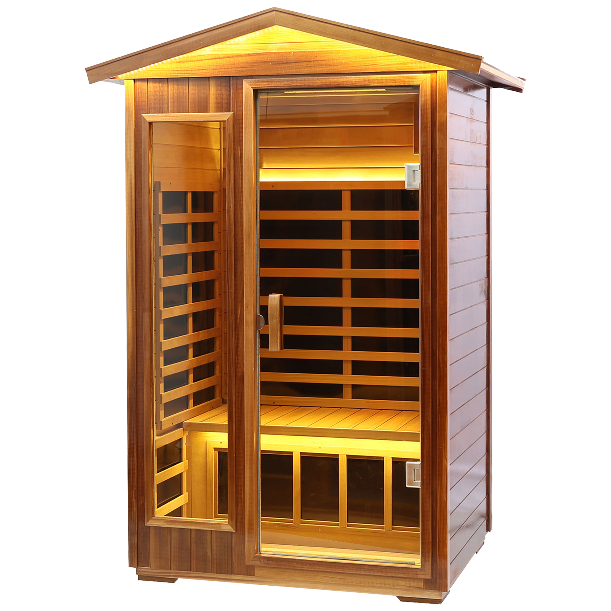 Two-person far-infrared outdoor sauna - Image 5